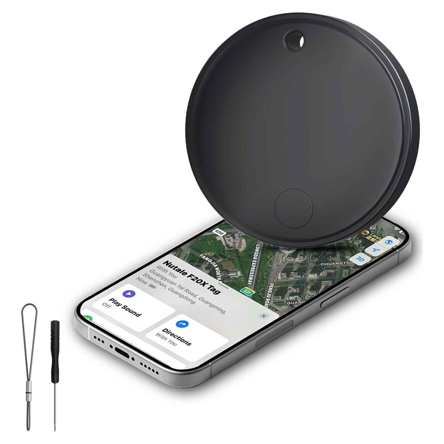 Rastreador Bluetooth Nutale F20X para Equipaje y Artículos