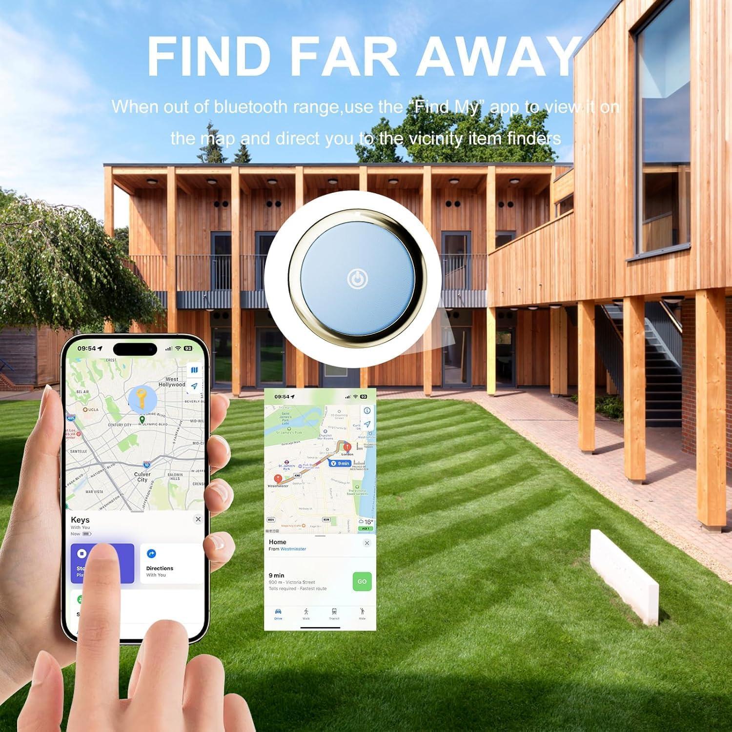 Rastreador Bluetooth SMARTCC 2Pack para Apple Encuentra Mi