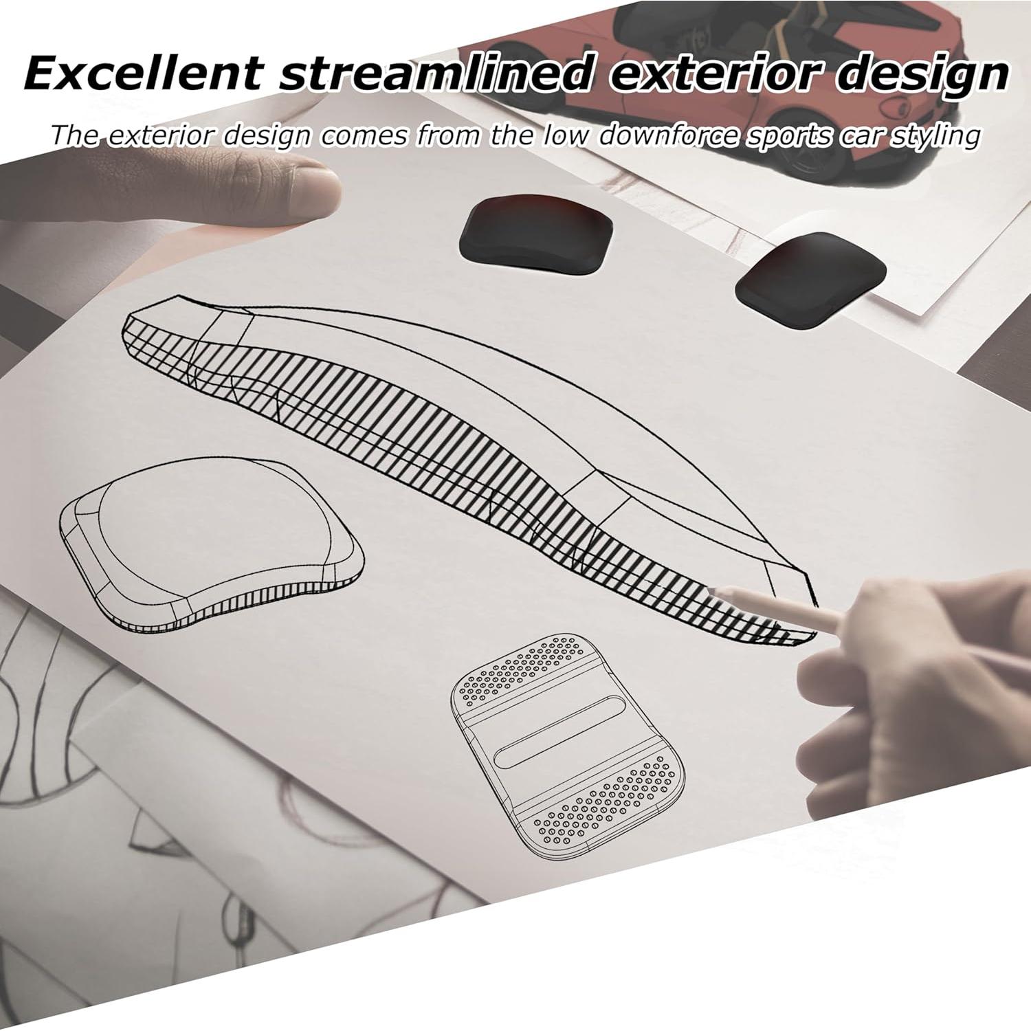 Funda Magnética para AirTag Sifemp - 2 Pack Silicona Negra