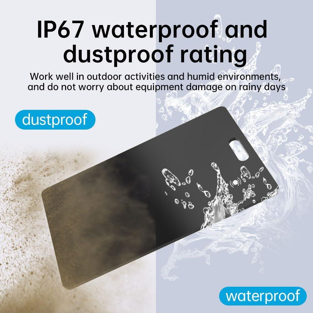 Rastreador de Tarjeta Inteligente MaiLv K2 Negro Inalámbrico