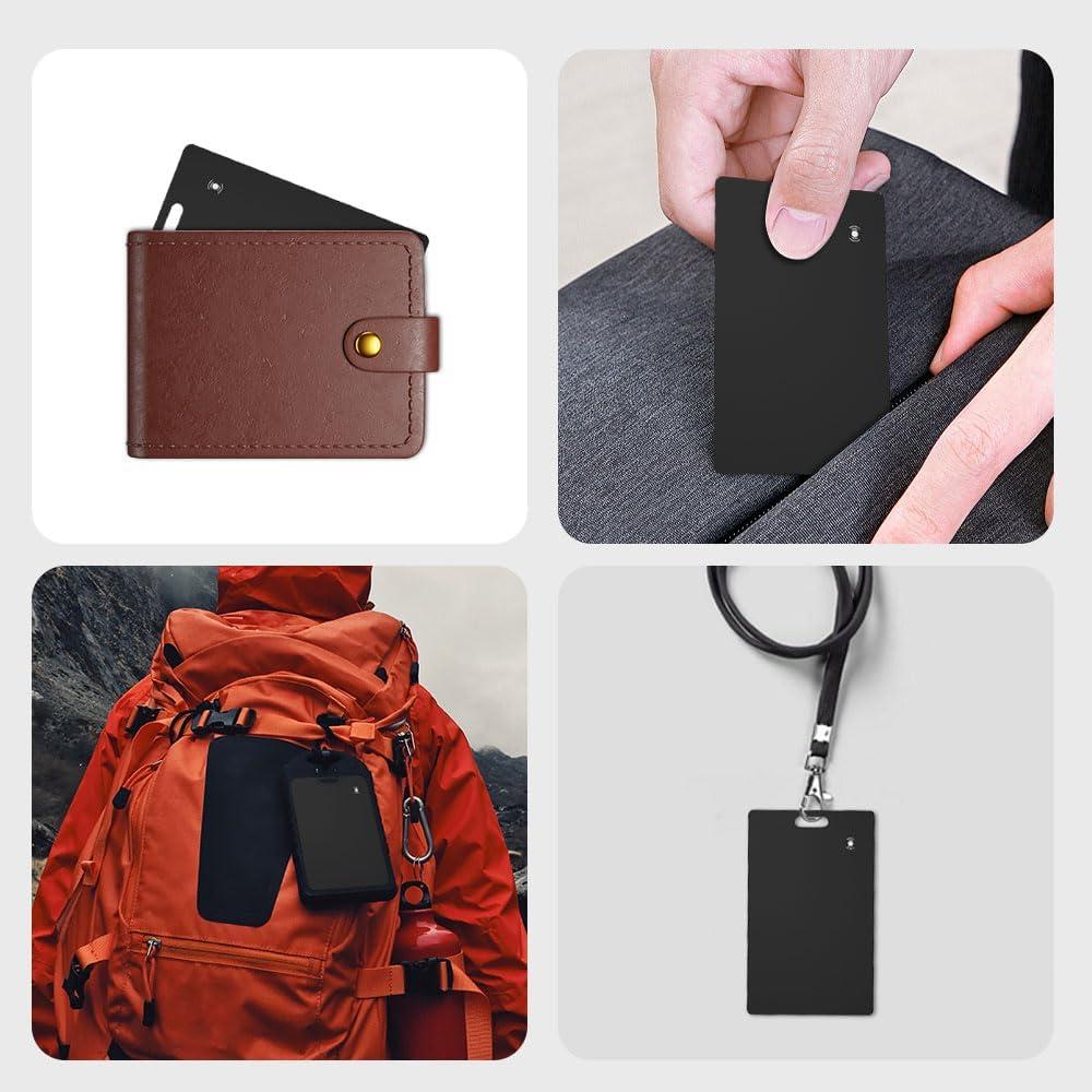 Rastreador de Tarjeta Inteligente MaiLv K2 Negro Inalámbrico