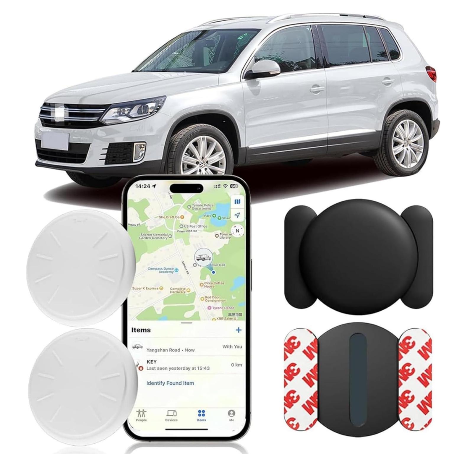 Rastreador GPS para Vehículos Dahetag - Sin Suscripción, Negro