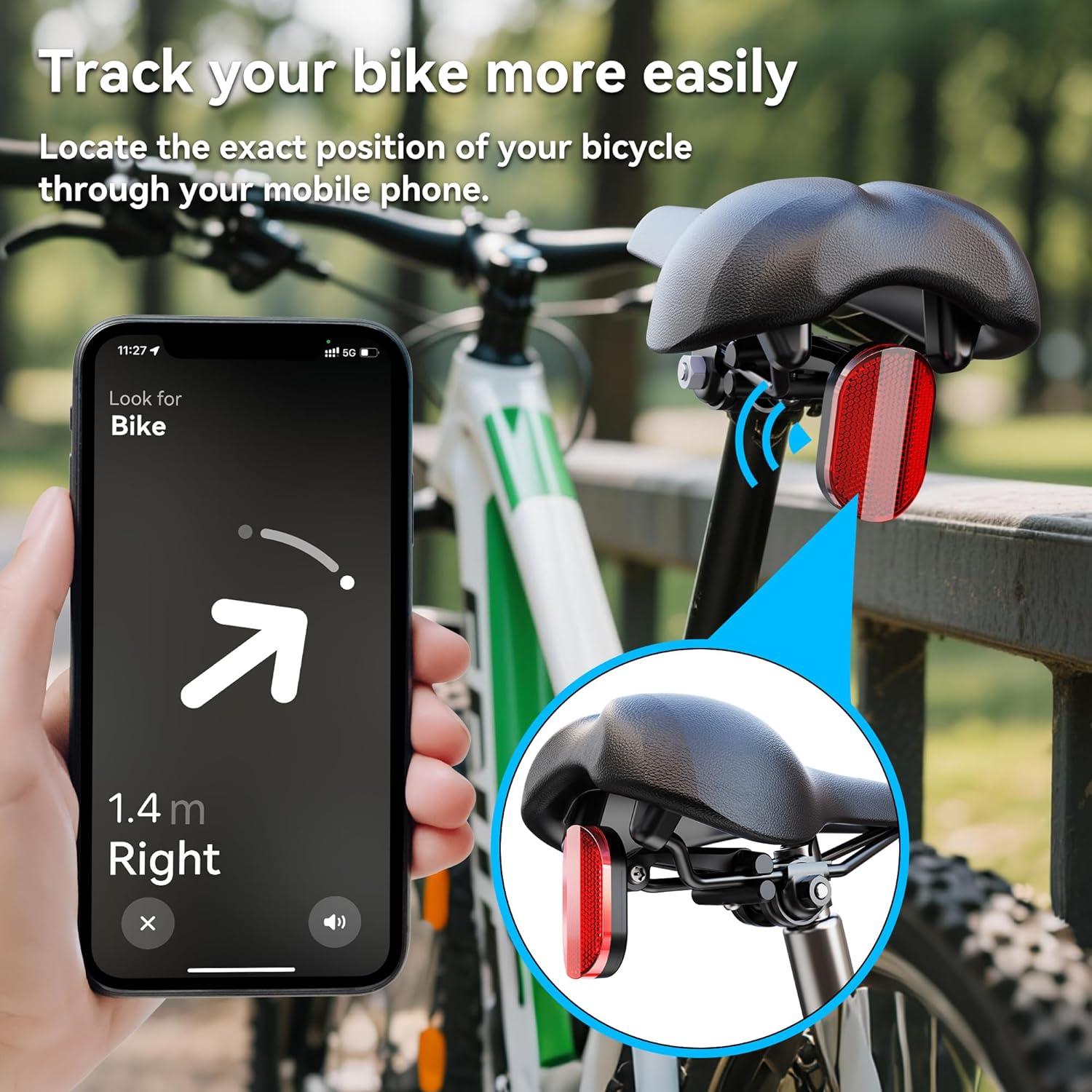 Soporte Oculto Antirrobo para SmartTag2 CITYWAY - Impermeable