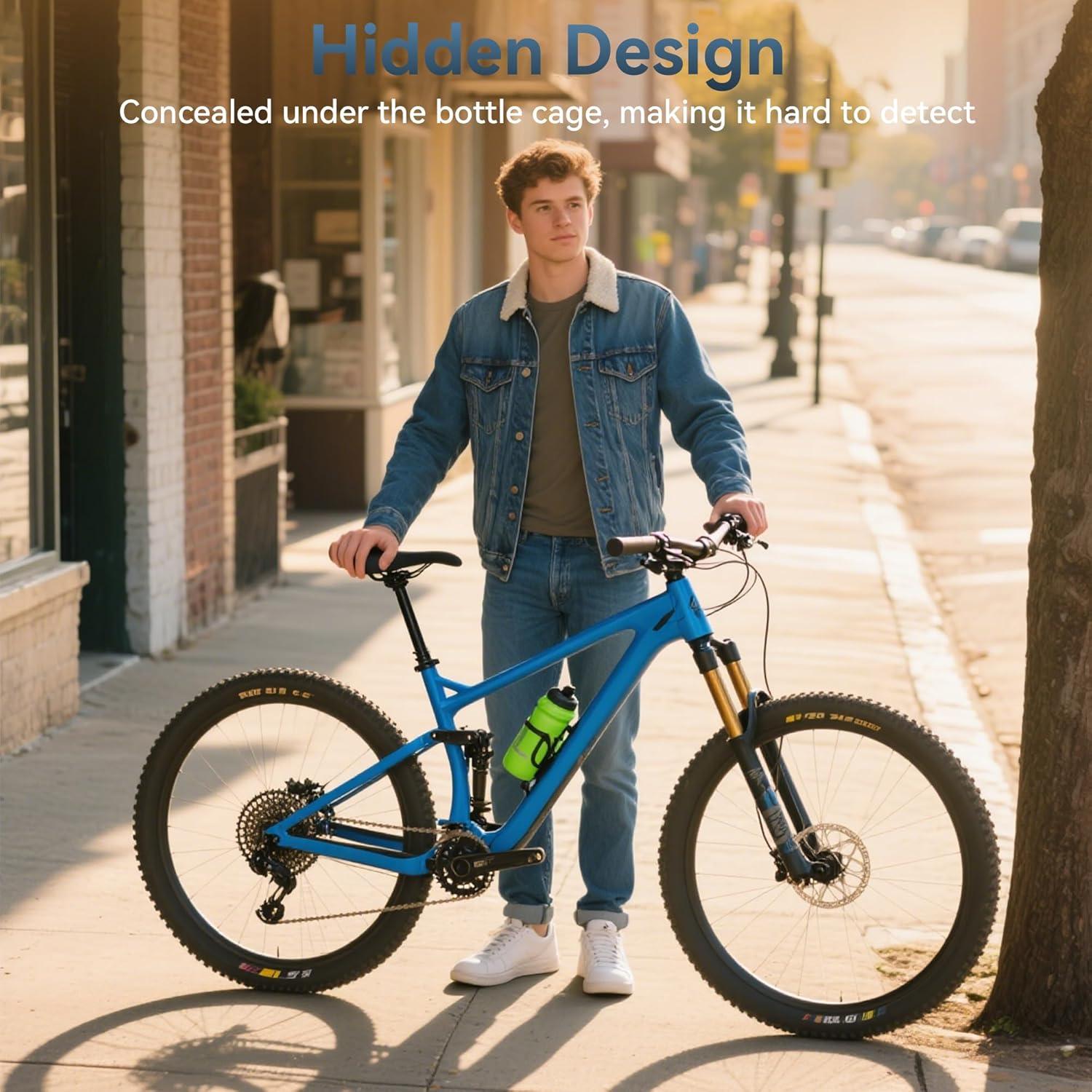 Soporte Antirrobo para Bicicleta EFEALL para SmartTag2 Negro