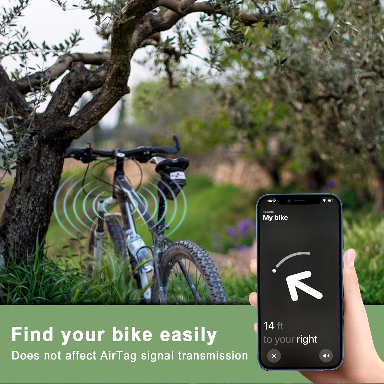 Soporte para AirTag en Bicicleta EFEALL - Resistente al Agua