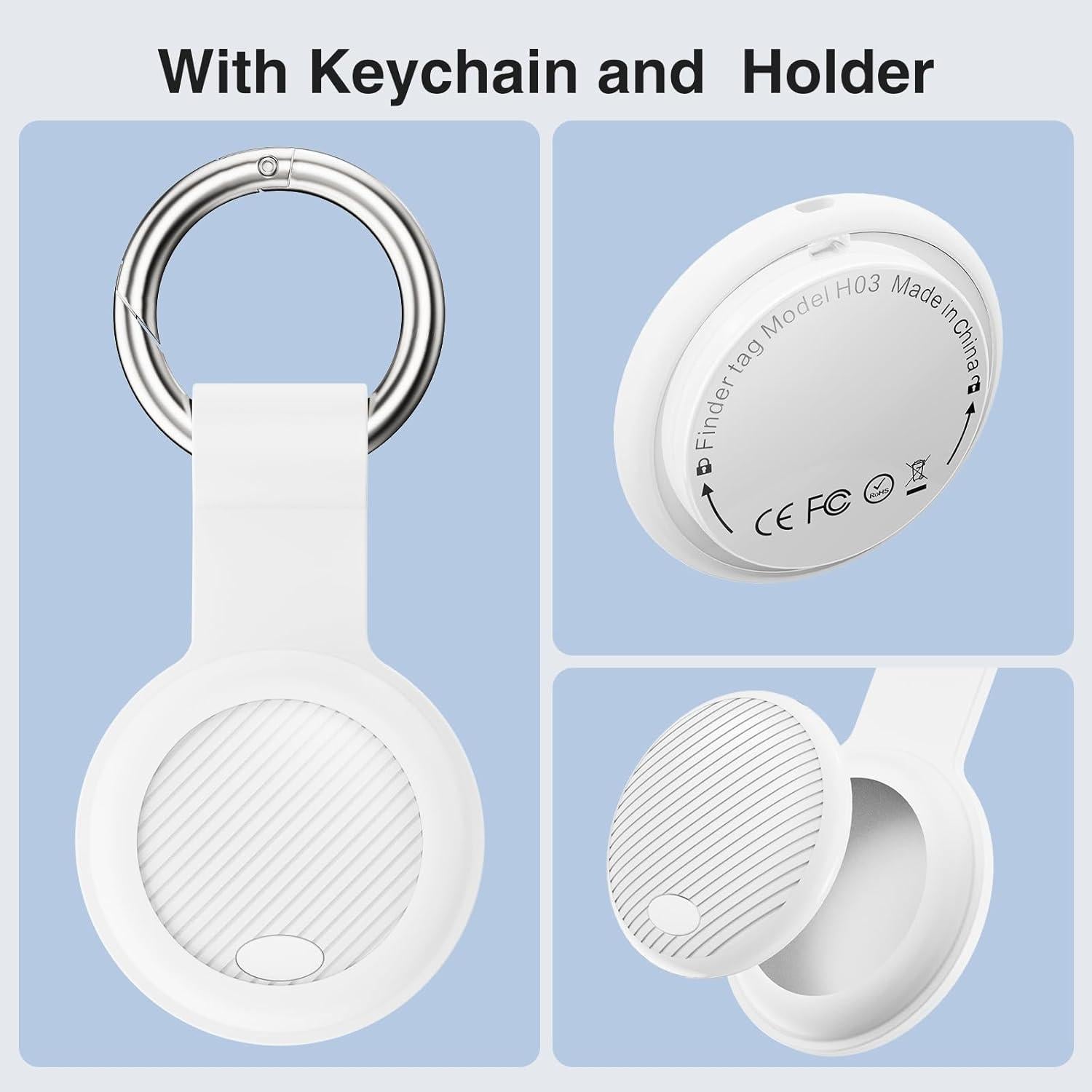 Etiquetas de Rastreo GPS Bluetooth Fitabok - Paquete de 2 - Impermeables IP68