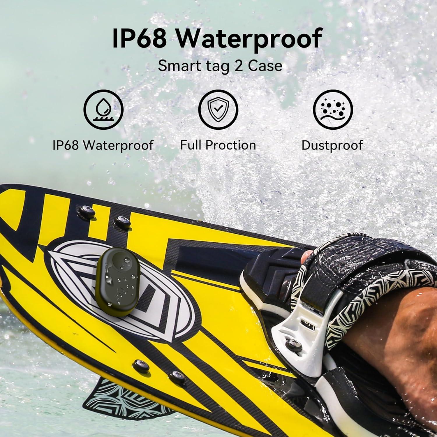 Funda de Silicona Impermeable SkyArmor para SmartTag2 - 4 Paquete