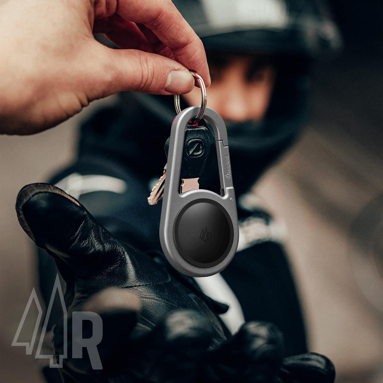 Soporte Carabiner AirTag Rangland Ultra Duradero a Prueba de Agua