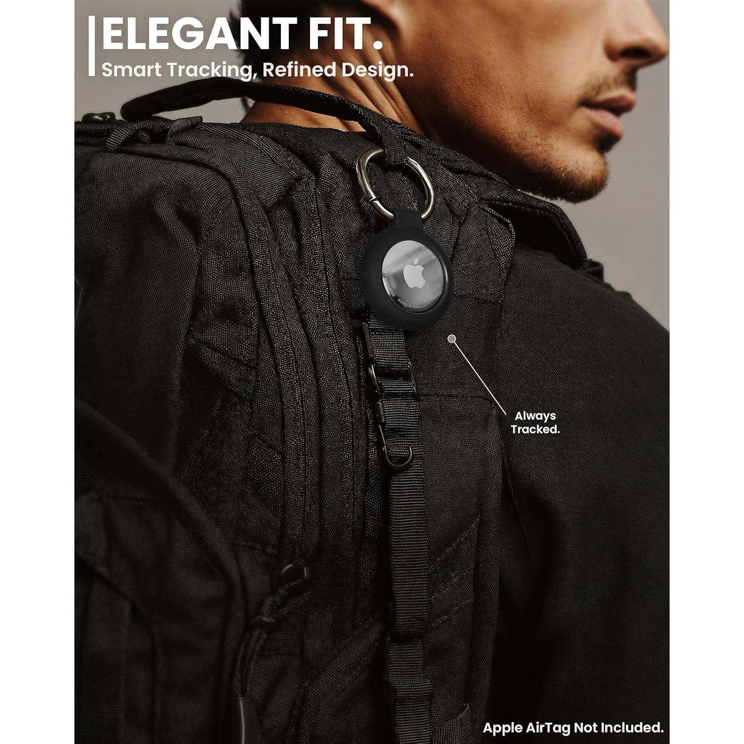 Soporte para Llavero EVEO AirTag - Paquete de 4 Unidades