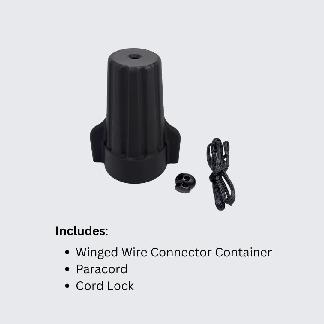 Organizador de Conectores Eléctricos Peachy Buns - Caja 3D Negra