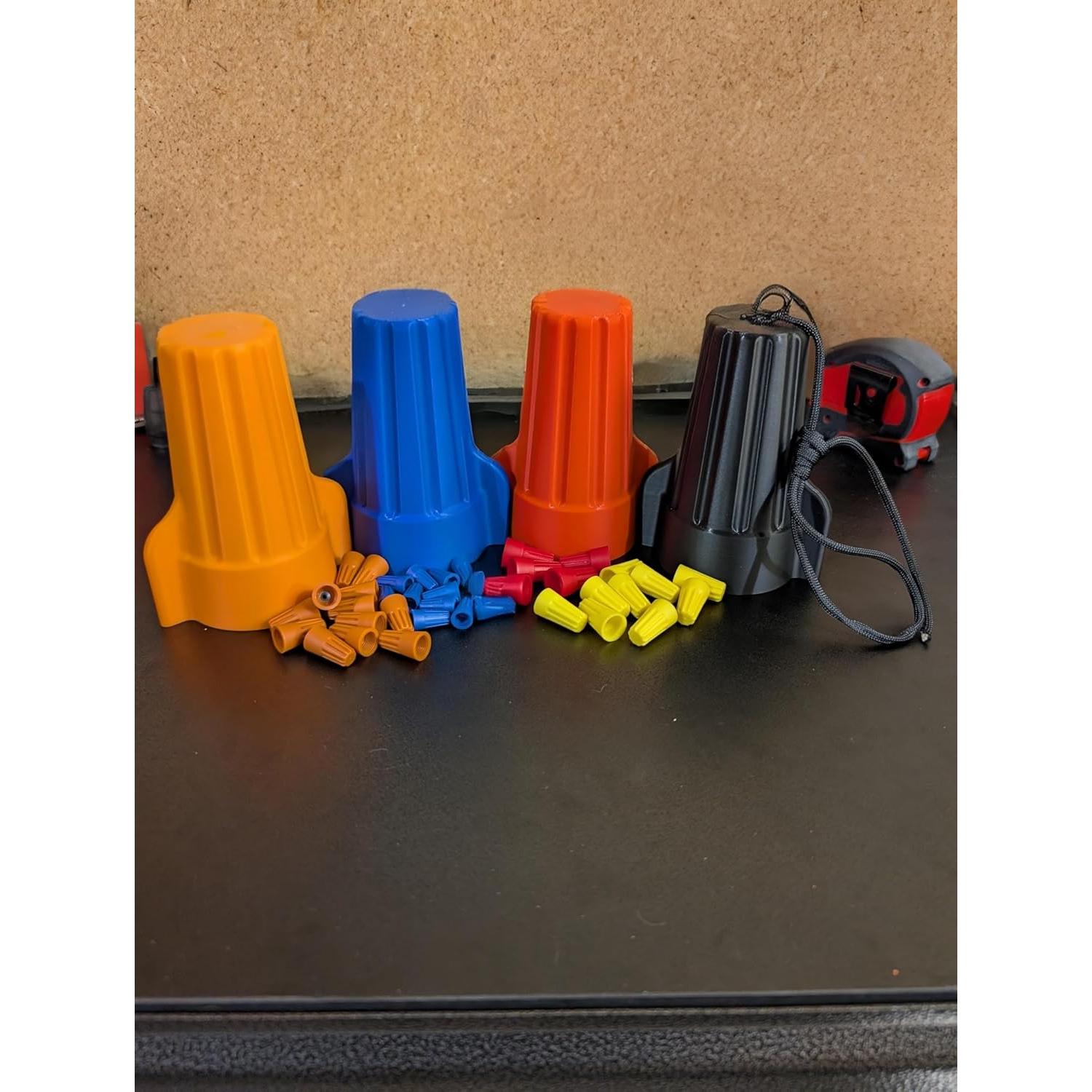 Organizador de Conectores Eléctricos Peachy Buns - Caja 3D Negra