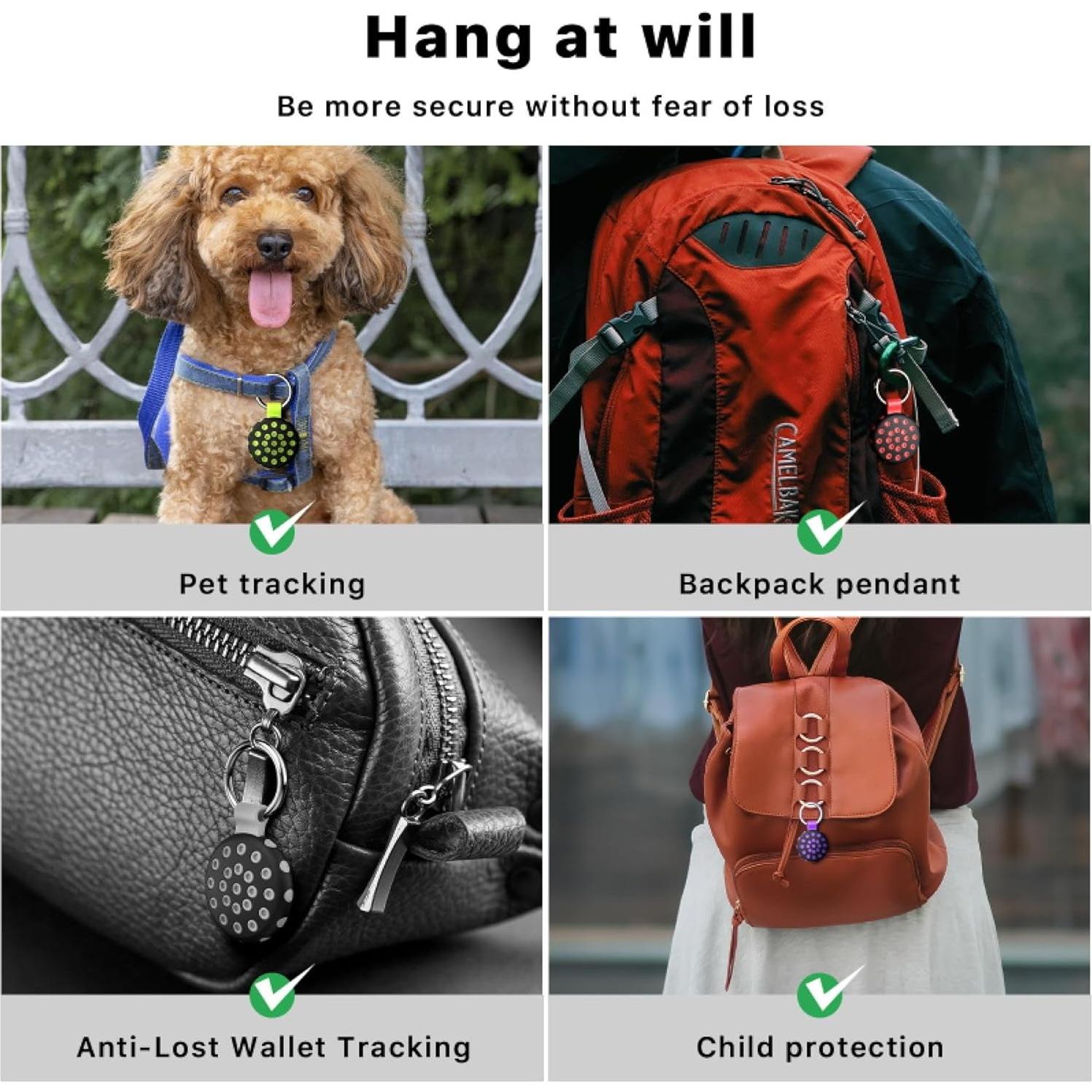 Paquete de 4 Fundas Protectores de Silicona eBigValue