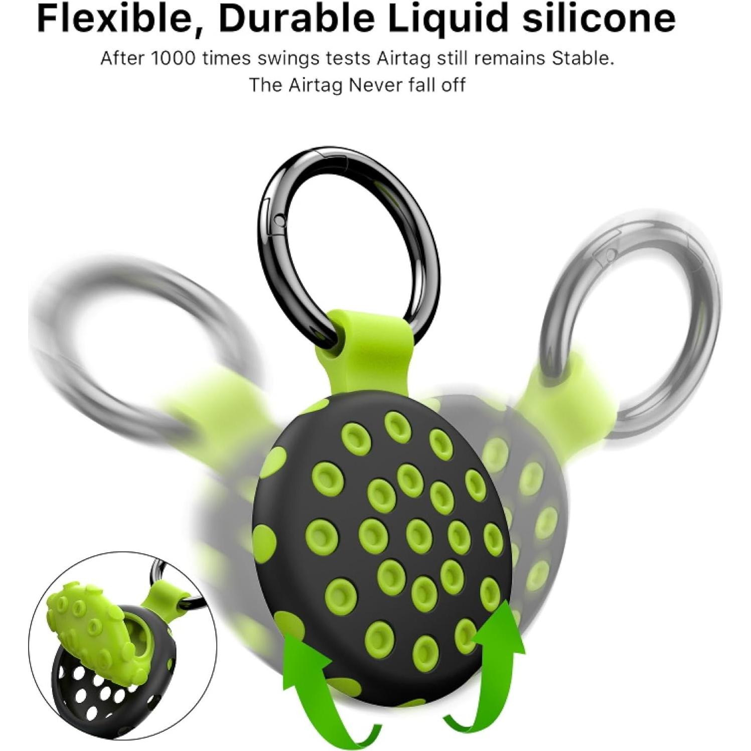 Paquete de 4 Fundas Protectores de Silicona eBigValue