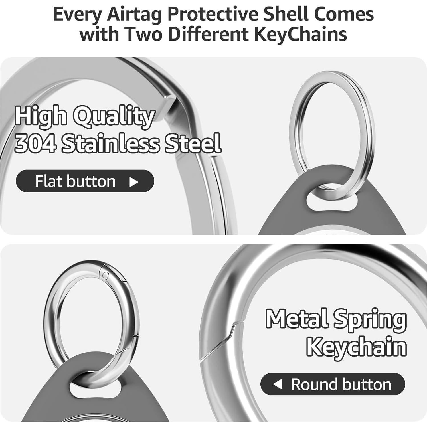 Soporte para Apple AirTag - Funda TPU Impermeable 4 Colores