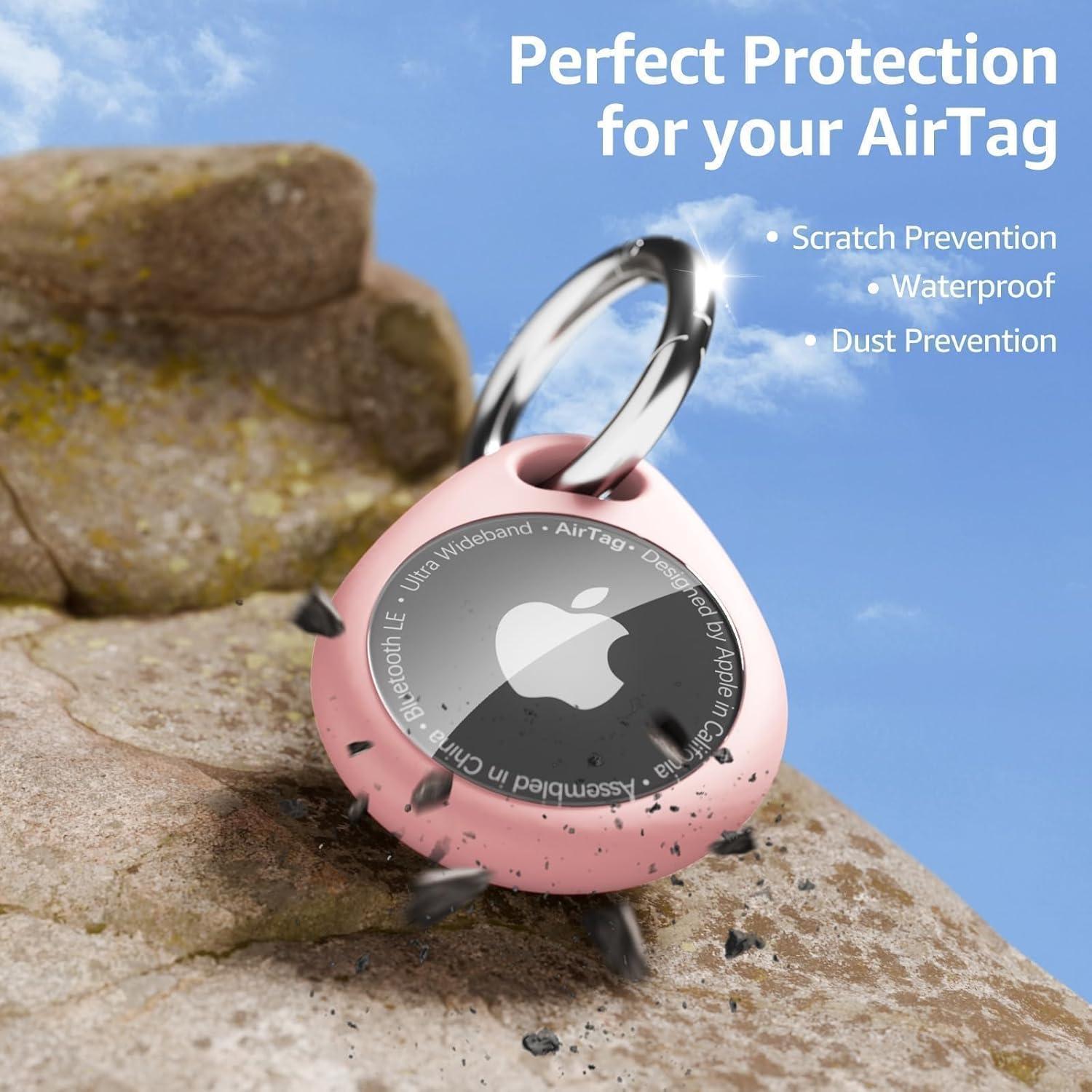 Soporte para Apple AirTag - Funda TPU Impermeable 4 Colores