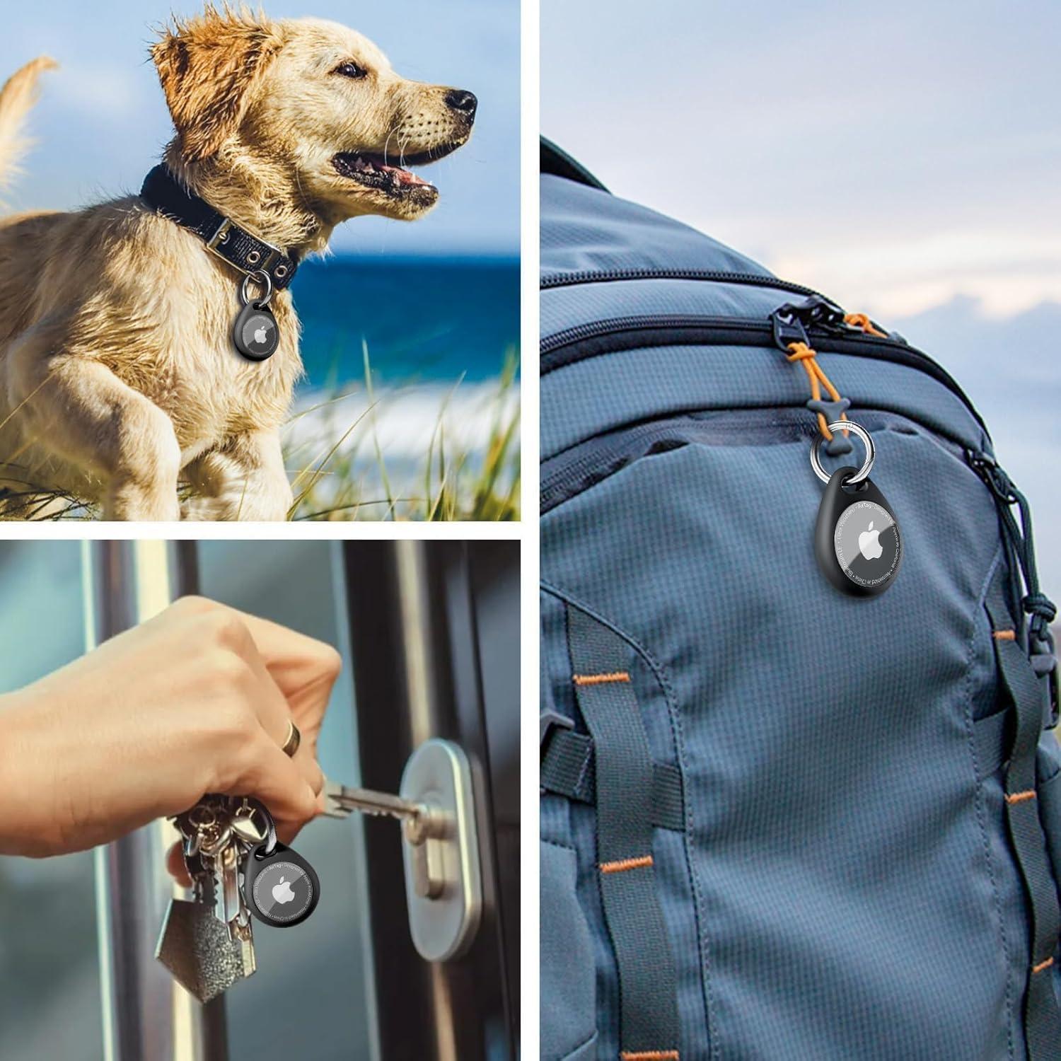 Soporte para Apple AirTag - Funda TPU Impermeable 4 Colores