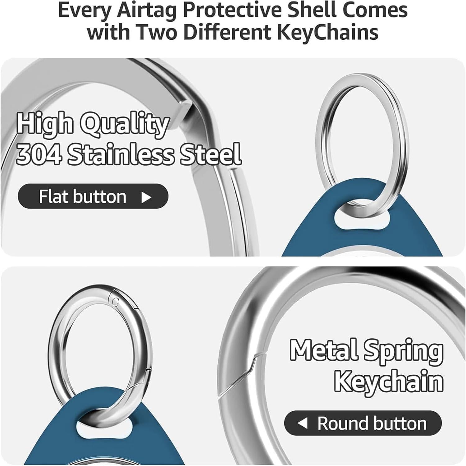 Soporte para Apple AirTag - Funda TPU Impermeable 4 Colores