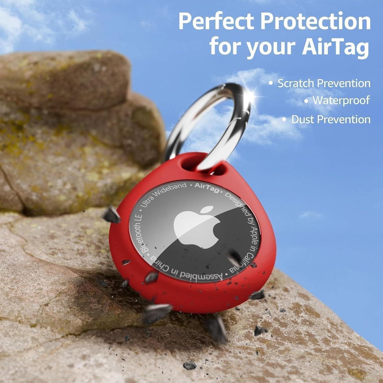 Soporte para Apple AirTag - Funda TPU Impermeable 4 Colores