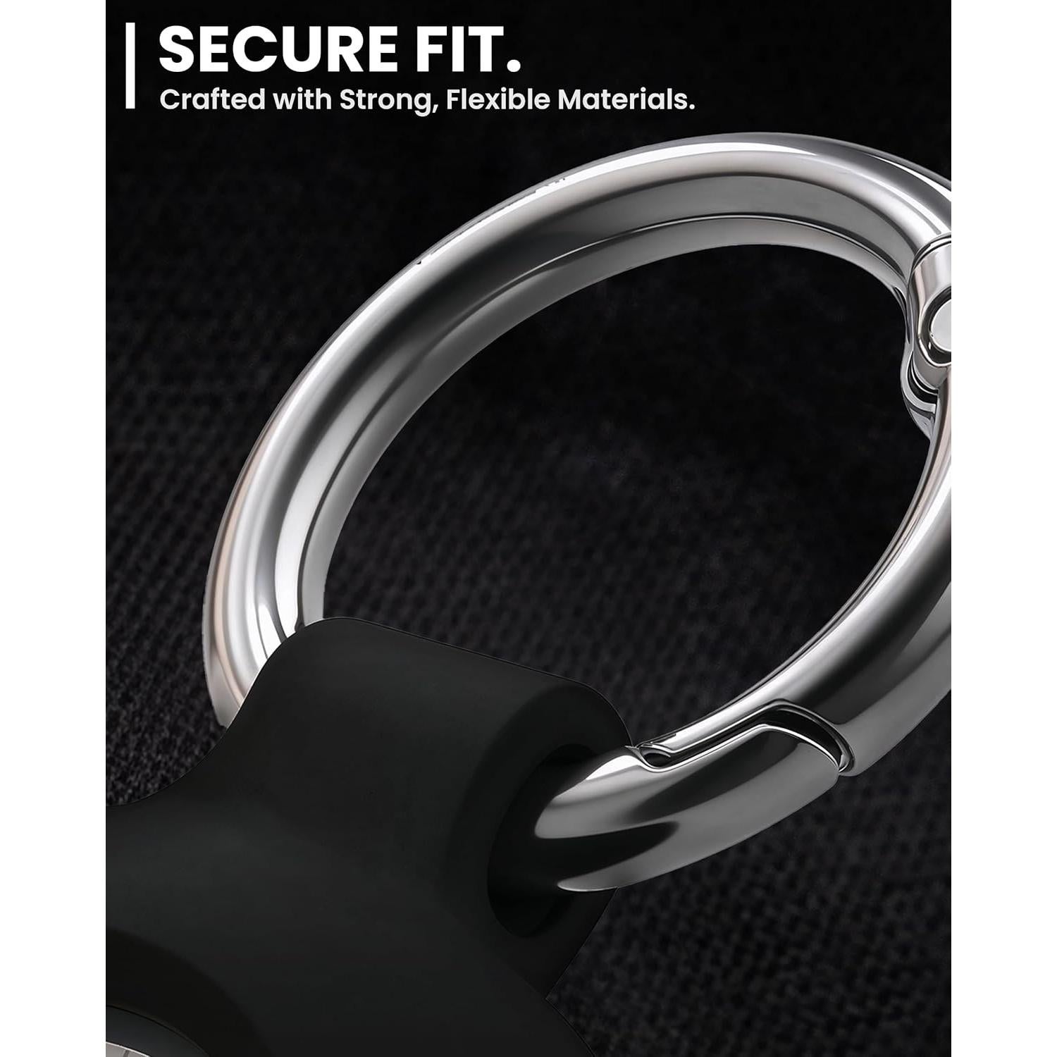 Soporte para Llavero EVEO Apple AirTag - Paquete de 4 Fundas