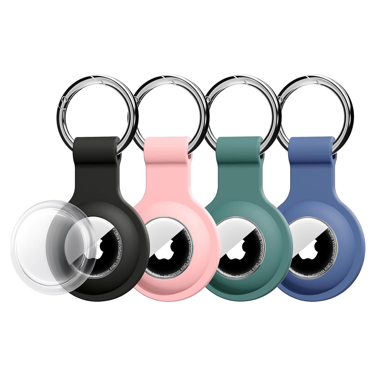 Funda Mejorada Impermeable para AirTag Xalvok - 4 Piezas