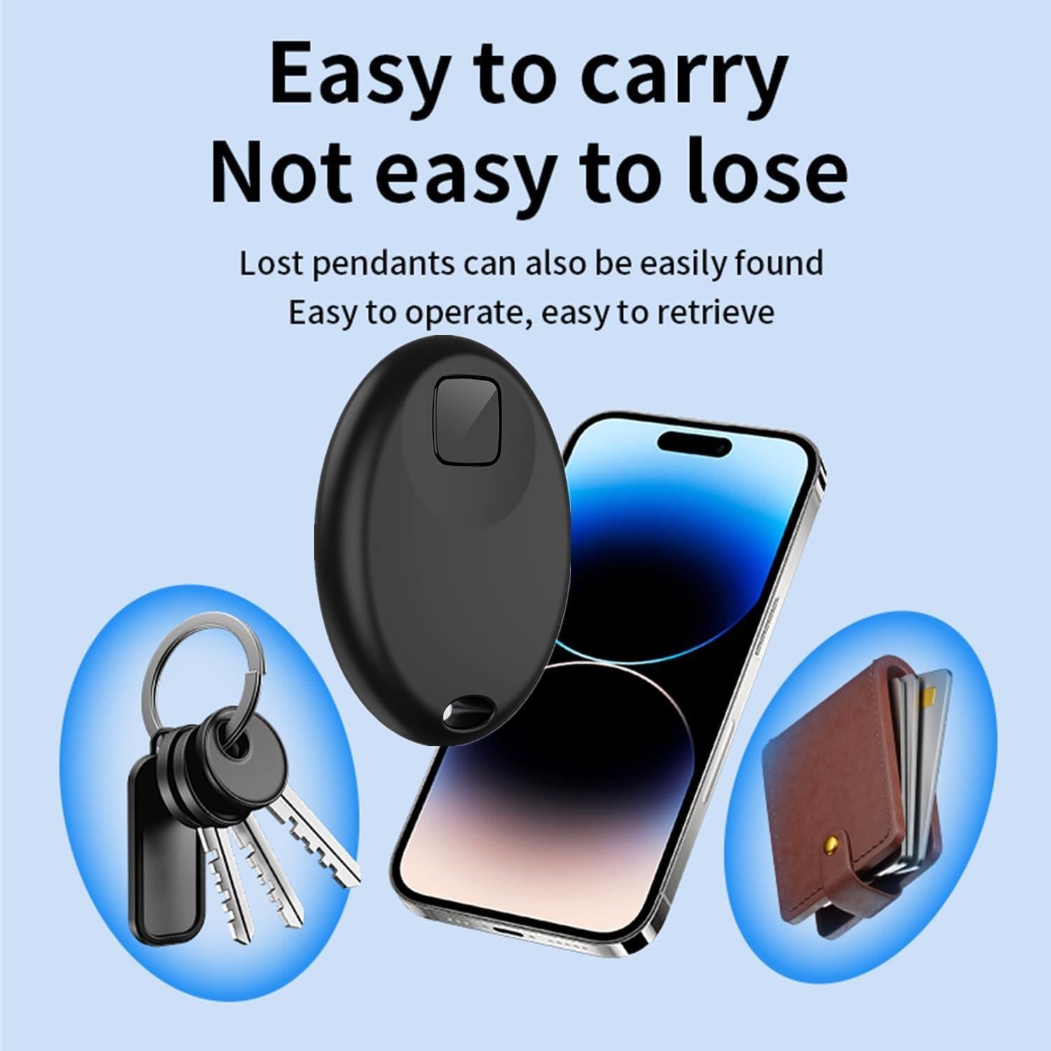 Paquete de 4 Air Tags Densleonis - Localizador Bluetooth iOS