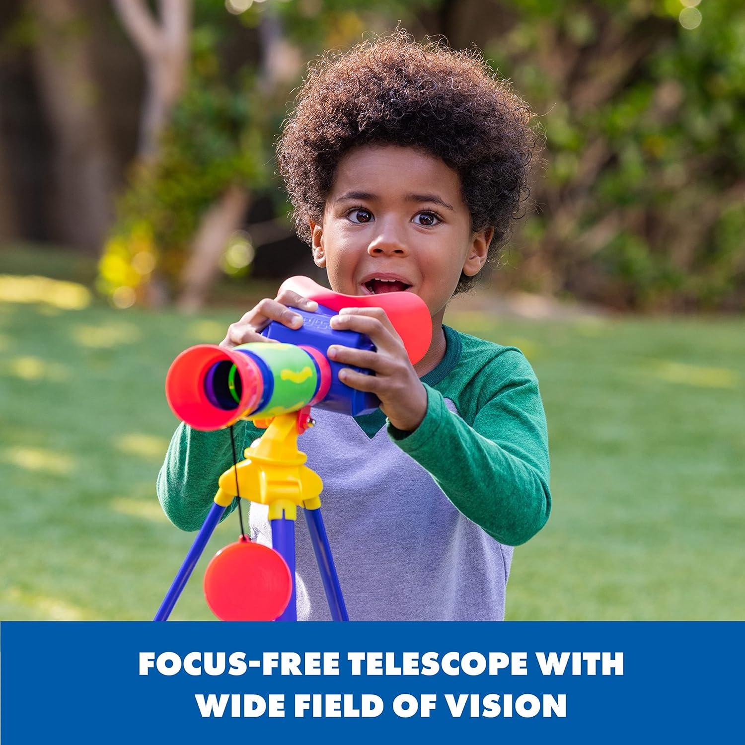 Telescopio Infantil Educational Insights Mi Primer Telescopio 10x