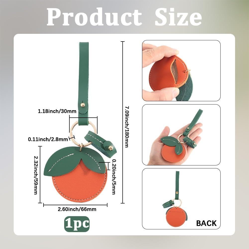 Soporte de Airtag de Fruta SOFPLATE Mandarina Chocolate