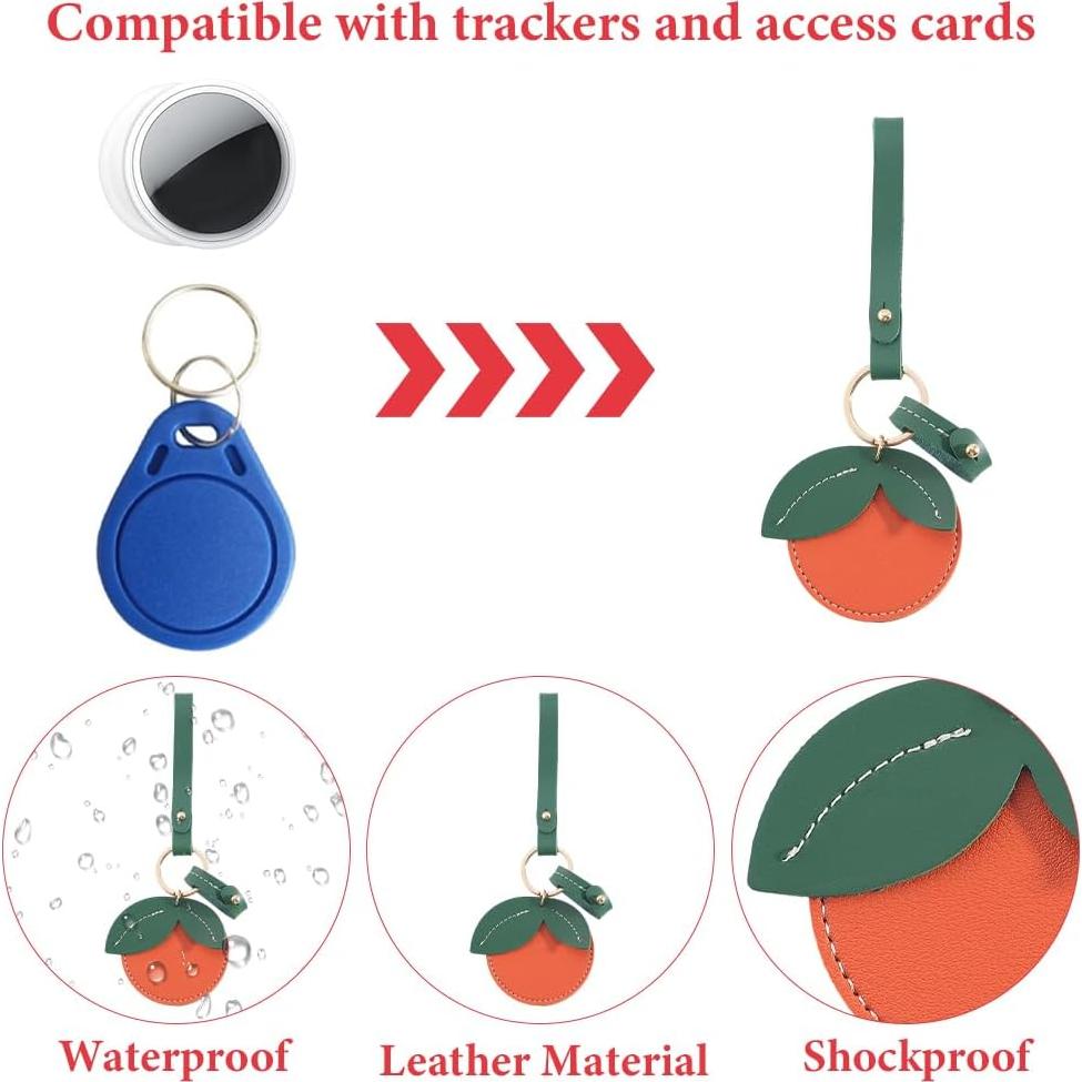 Soporte de Airtag de Fruta SOFPLATE Mandarina Chocolate