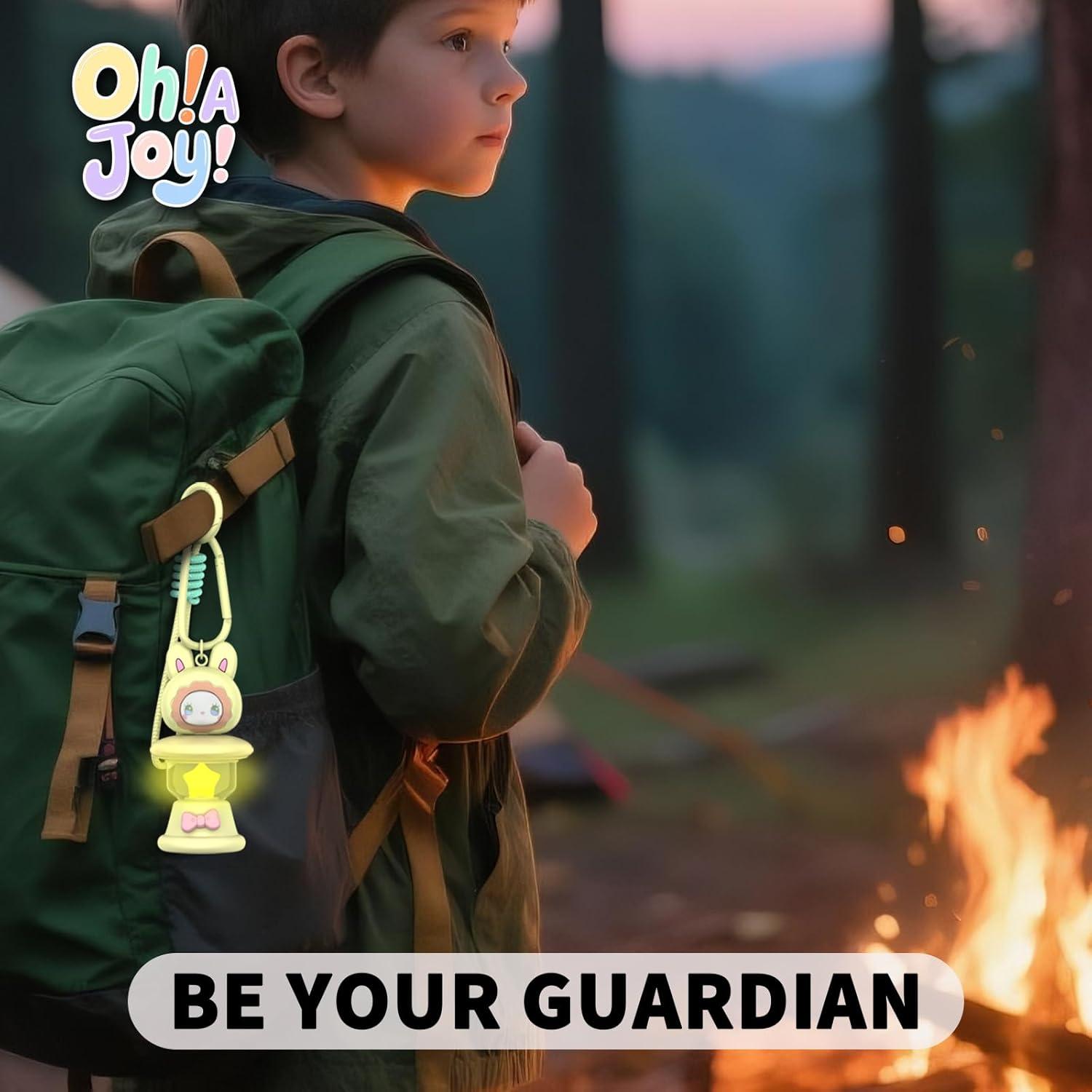 Funda OAJ para AirTag Conejo con Llavero y Luz Nocturna