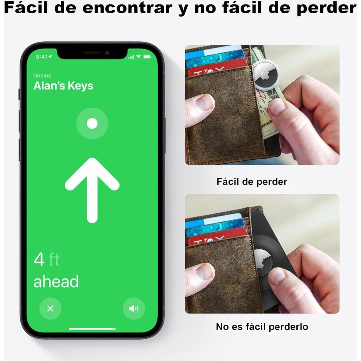 Funda de Tarjeta para AirTag AodoT - Ultra Delgado y Ligero