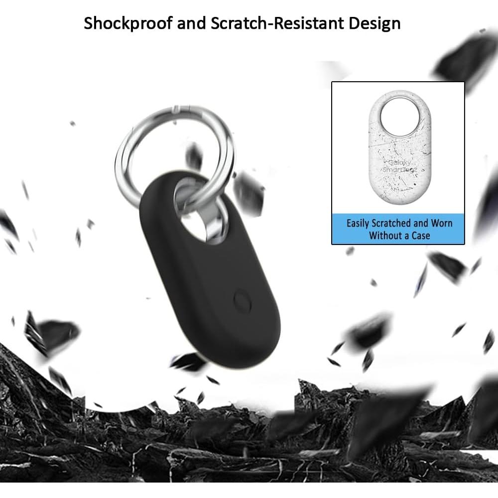 Paquete de 4 fundas de silicona Luckybay para SmartTag2 2023