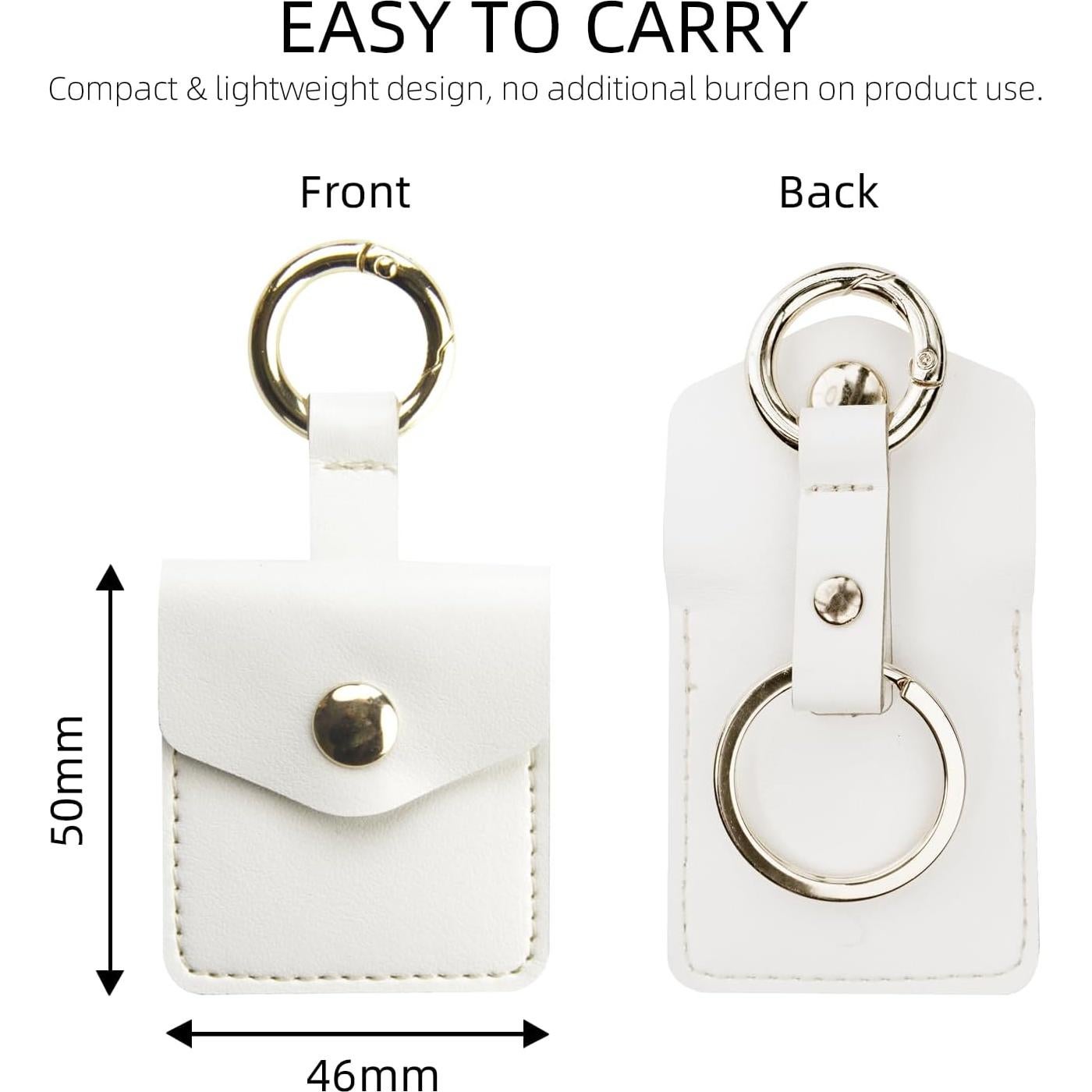 Funda de Cuero PU Mangotek para Apple AirTag y StarTag