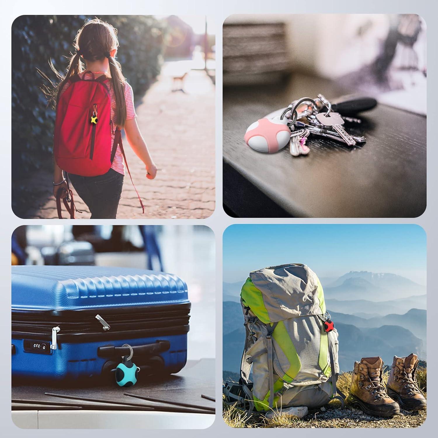 Funda Protectora de Silicona para AirTag Lalasis 2 Piezas