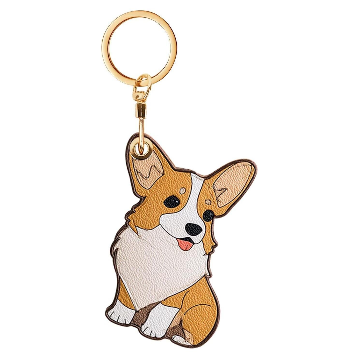 Funda de Llavero de Cuero PU Genérico para GPS y Tarjetas 8.9cm