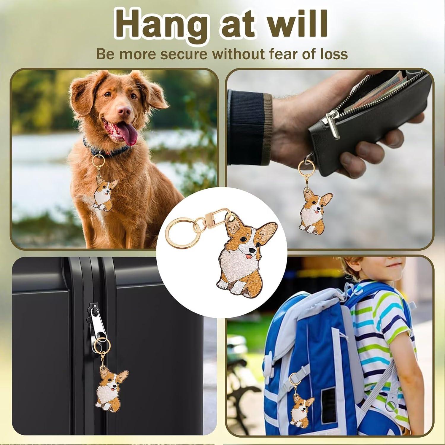 Funda de Llavero de Cuero PU Genérico para GPS y Tarjetas 8.9cm