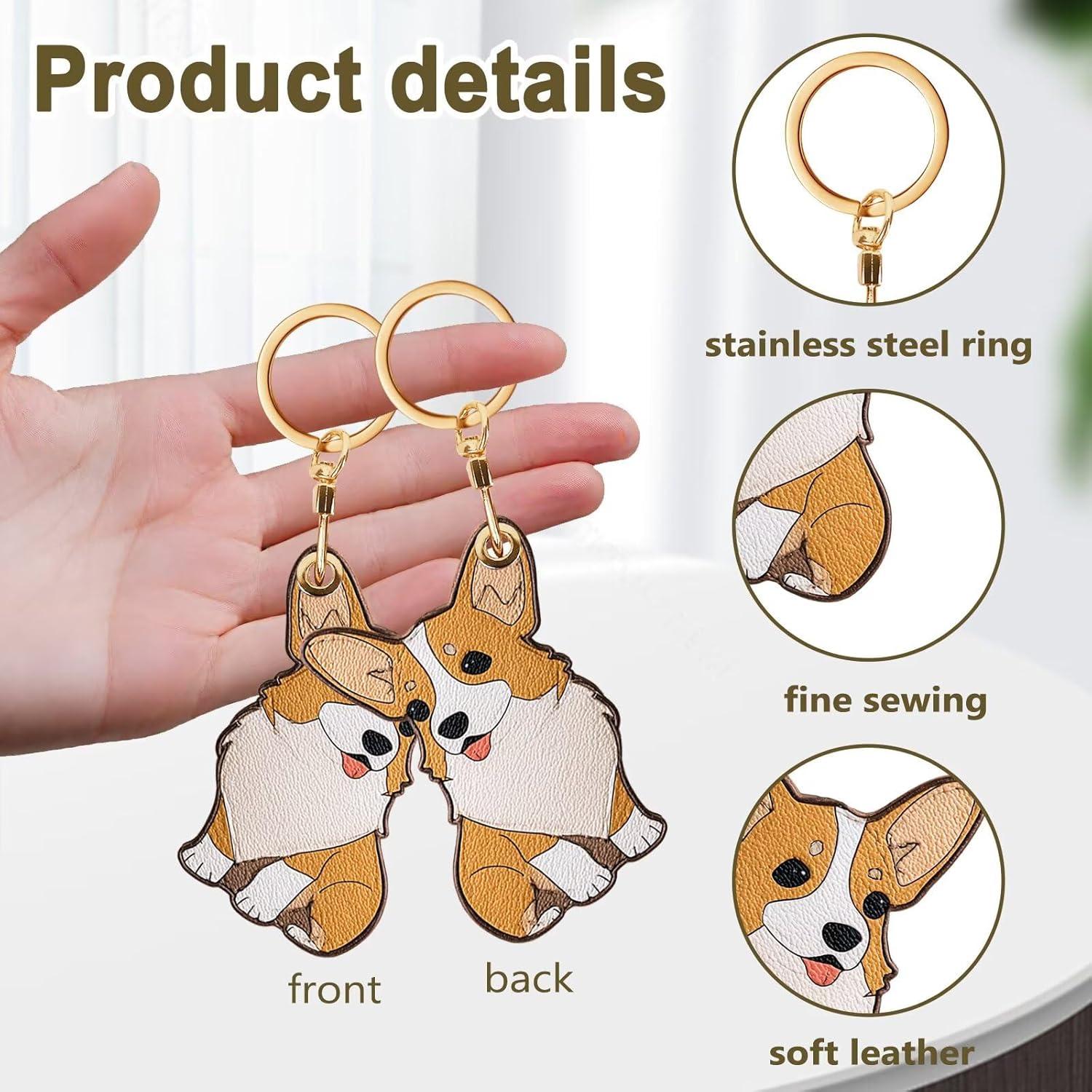 Funda de Llavero de Cuero PU Genérico para GPS y Tarjetas 8.9cm