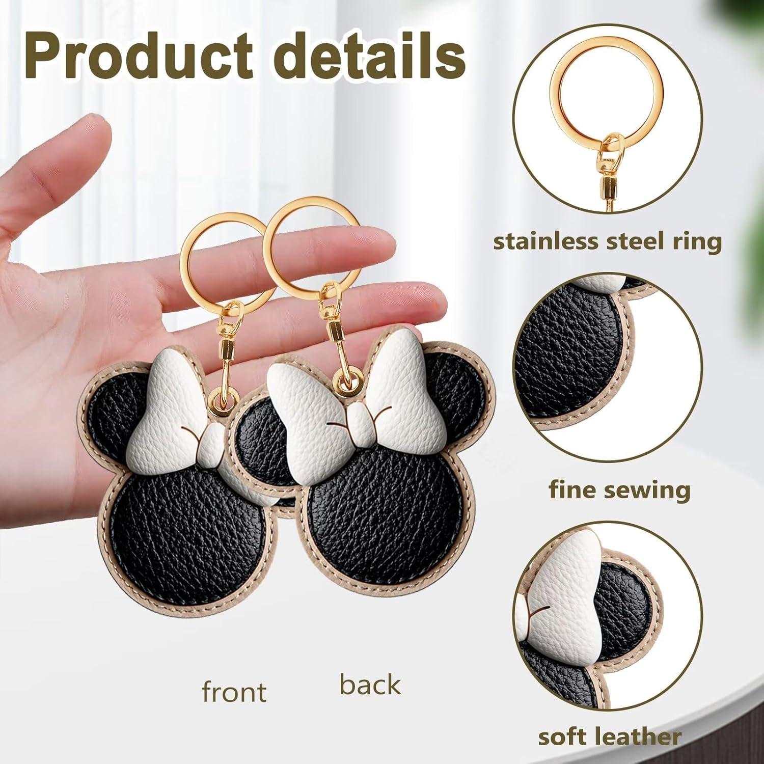 Llavero de Cuero PU Genérico para GPS y Tarjetas 8.9x8.9 cm