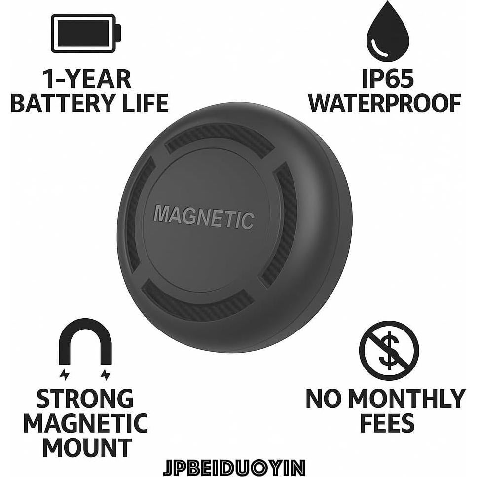 Mini Rastreador GPS JPBEIDUOYIN - Impermeable y Magnético