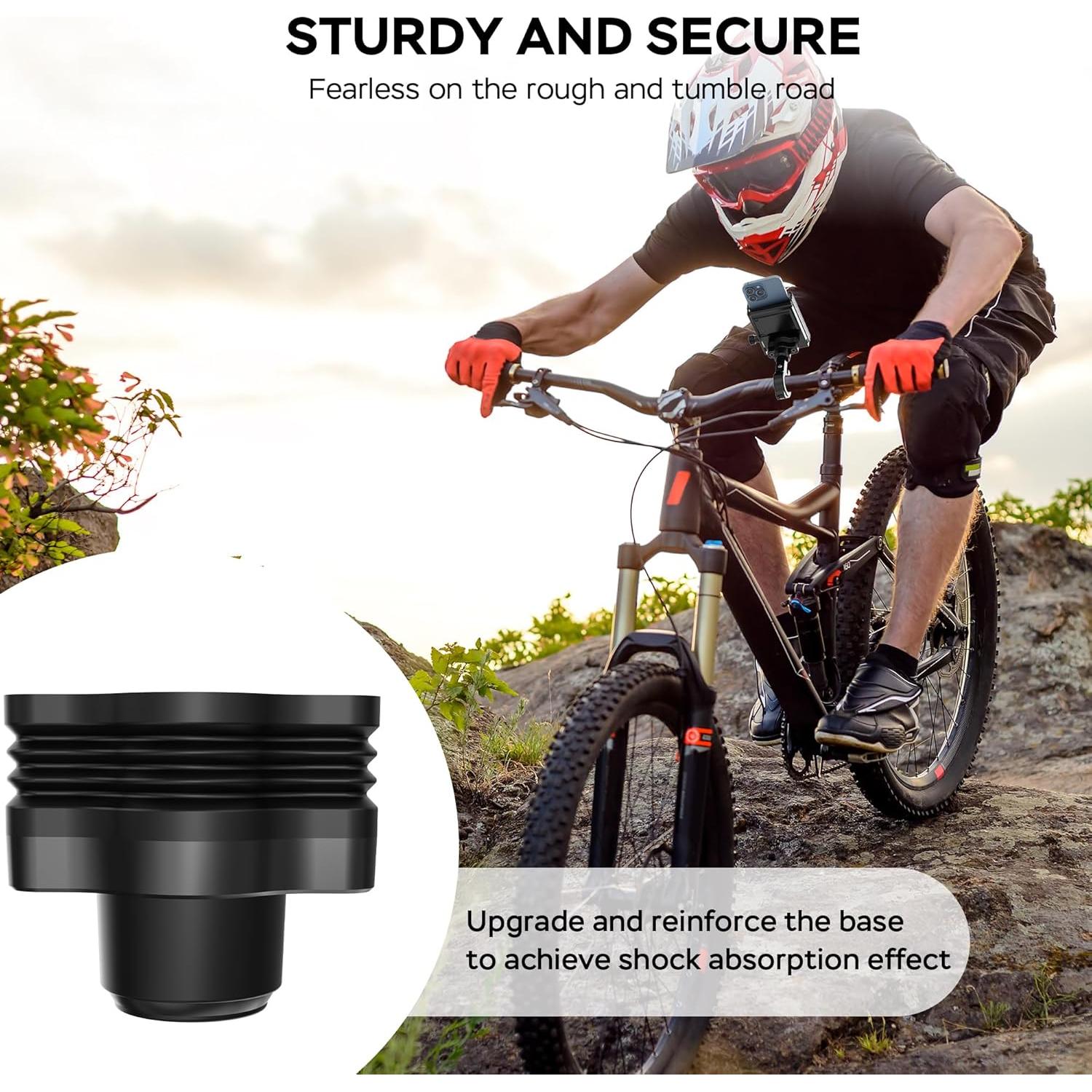 Soporte para Teléfono de Bicicleta Lulaven con Airtag Oculto