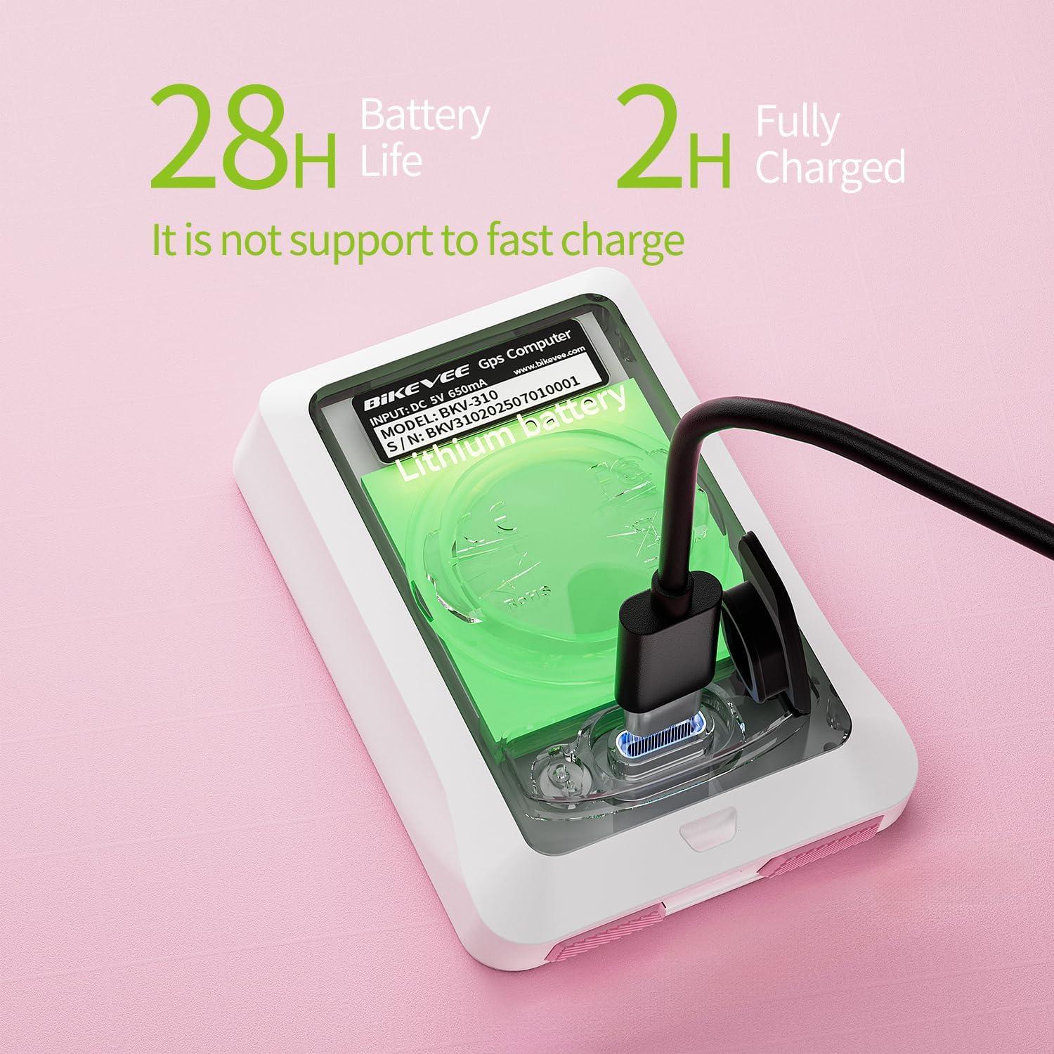 Computadora de Bicicleta GPS Bikevee BKV310AB 2.4" LCD IPX7