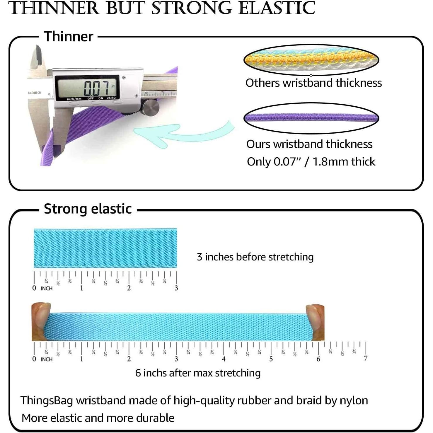 Pulsera Ajustable para AirTag ThingsBag - Niños, Multicolor