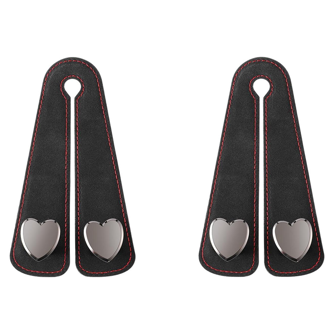 Ganchos para Asiento de Coche Opuweiy 2 PCS Negro Soporte Teléfono