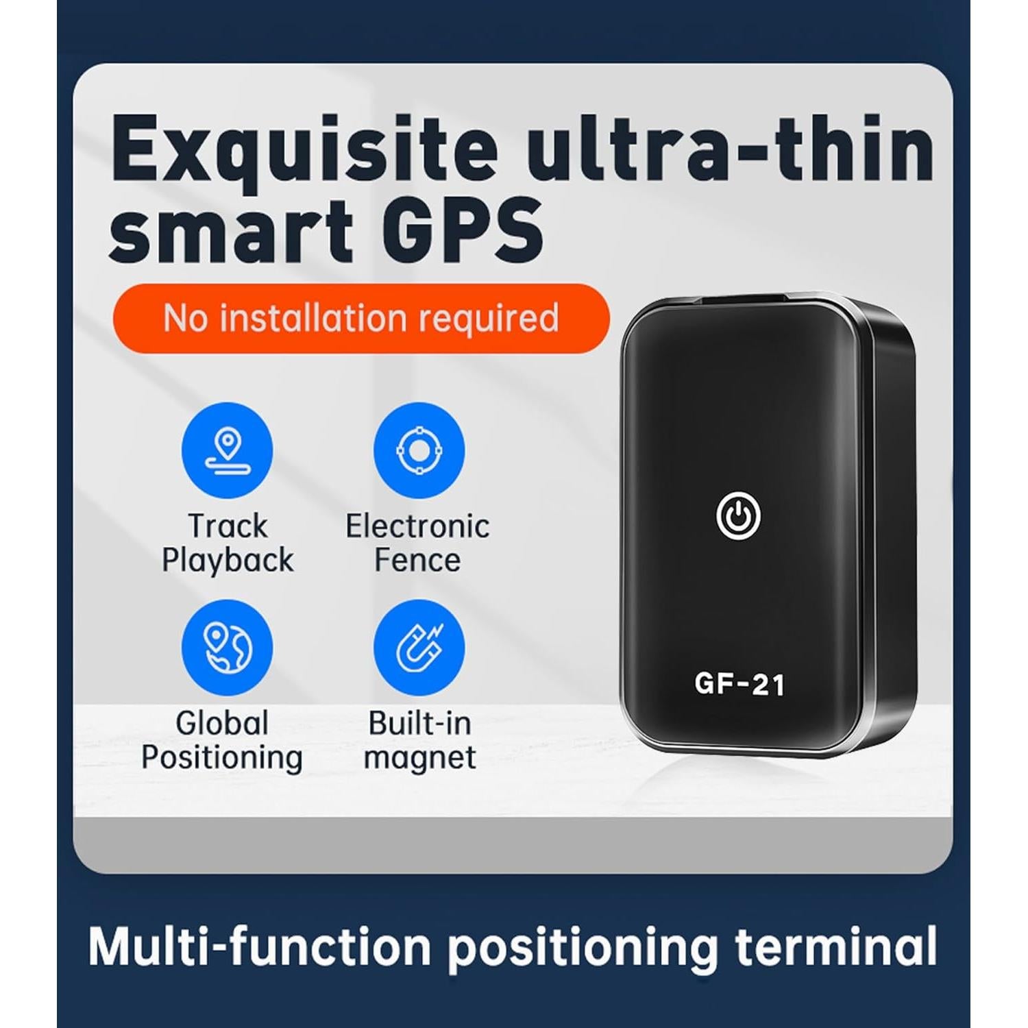 Rastreador GPS GF-21 Shenzhen - Seguimiento en Tiempo Real