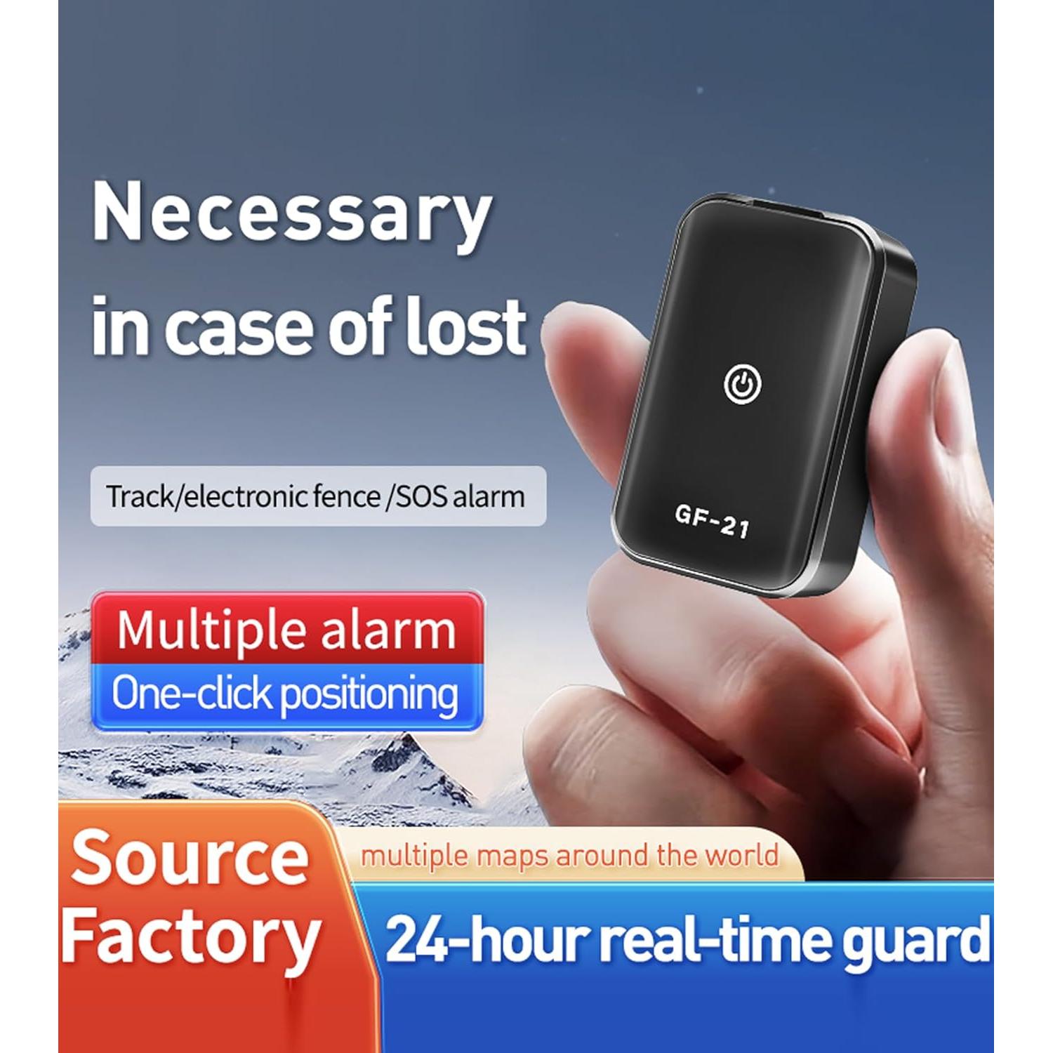 Rastreador GPS GF-21 Shenzhen - Seguimiento en Tiempo Real