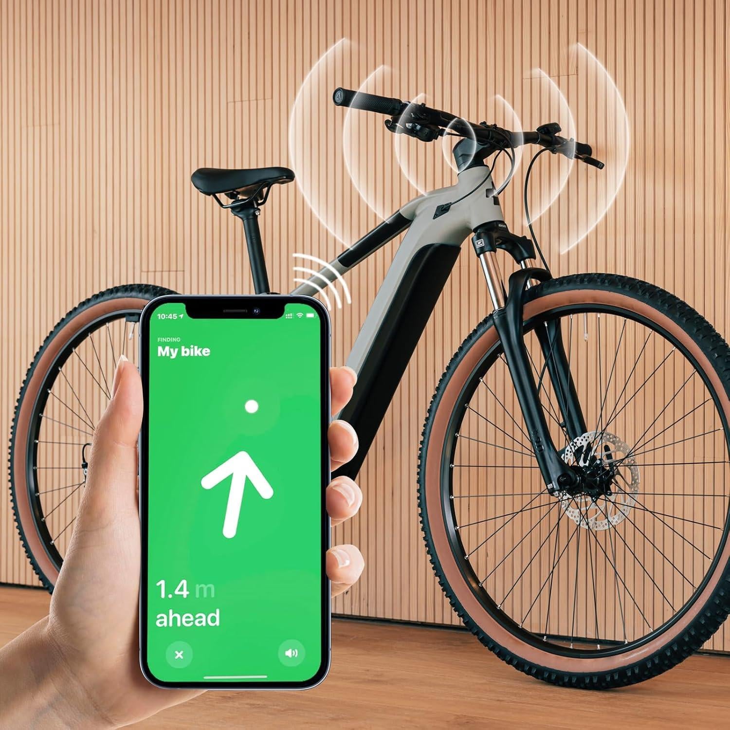 Soporte Oculto para AirTag de Bicicleta GRQUSTO - Impermeable