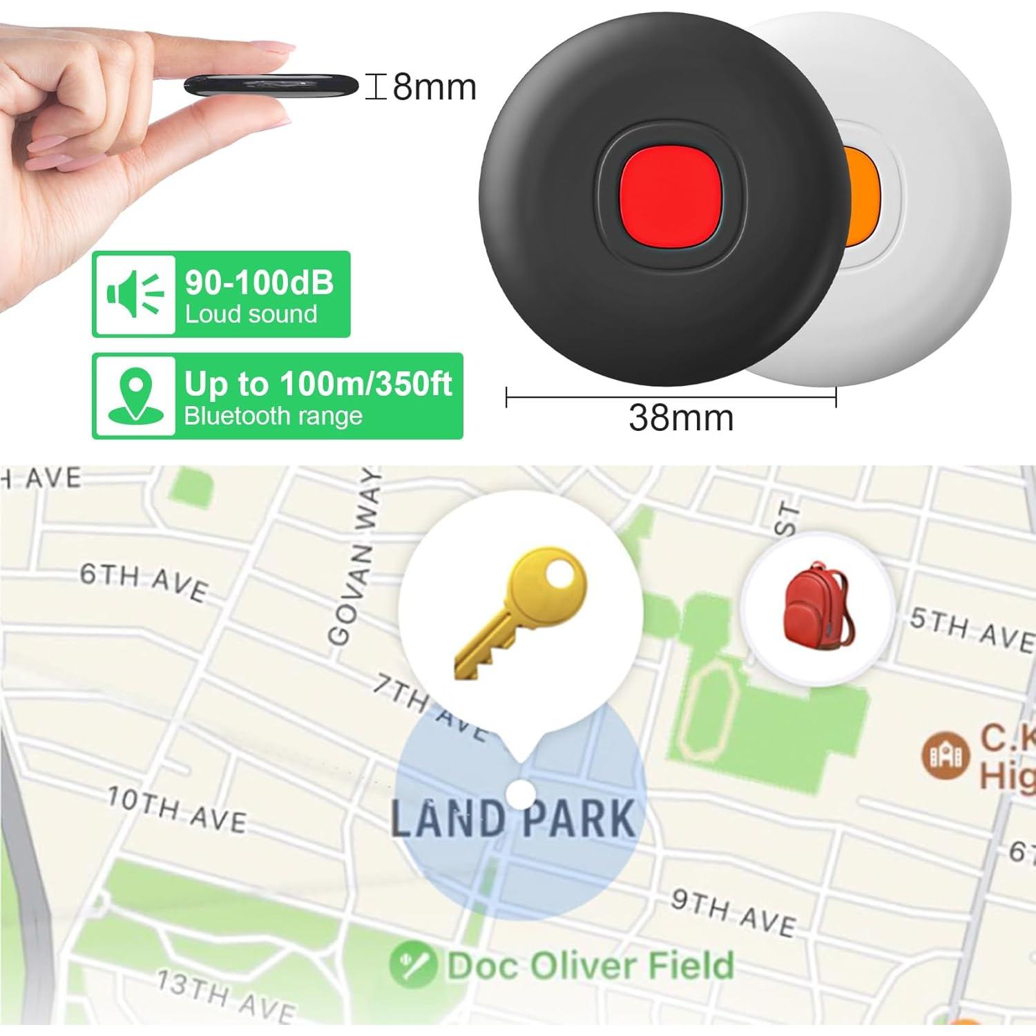 Localizador Bluetooth Air Tracker 2 IP68 Fortunepro - 2 Pcs