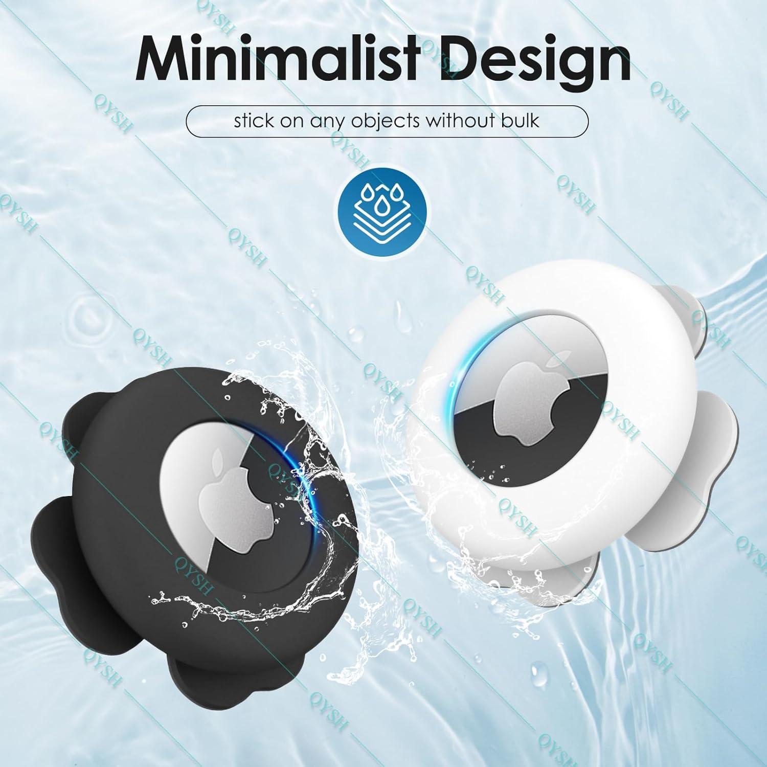 Soporte para AirTag 4 Pack Apple con adhesivo 3M Gris