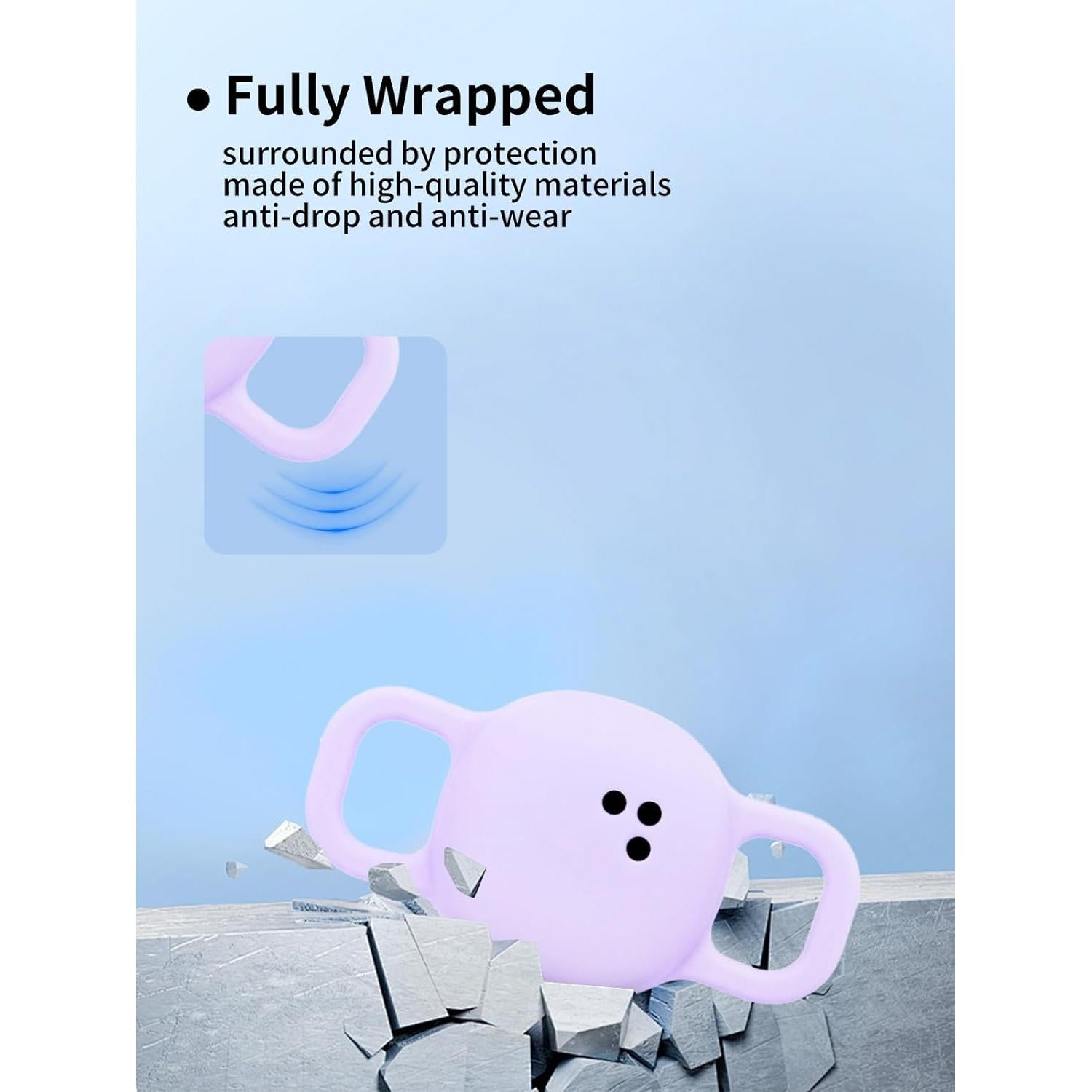 Funda Silicona Telylou Air Tag - Protección Impactos 4 Colores