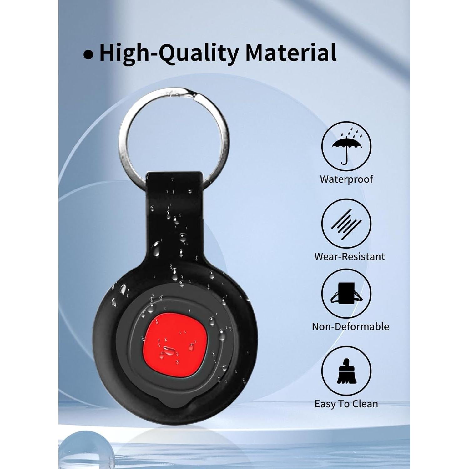 Funda protectora de silicona Delumu para etiquetas de rastreo