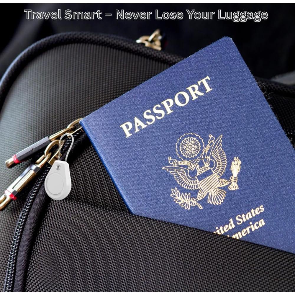 Paquete de 4 Fundas Impermeables para Air Tags ClipGrip